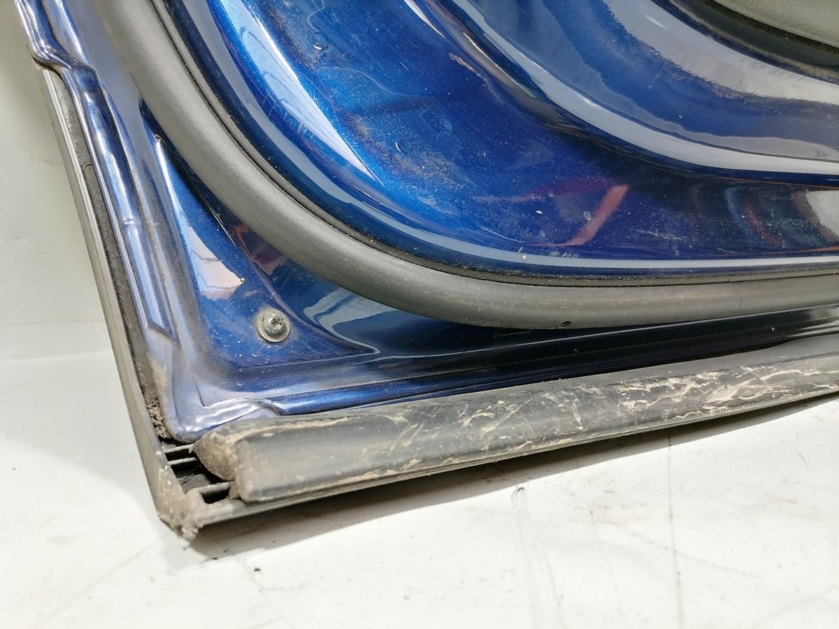 VW Tiguan 1 5N original T&uuml;r hinten links LD5Q Shadowblue Rohbau Bj.2009